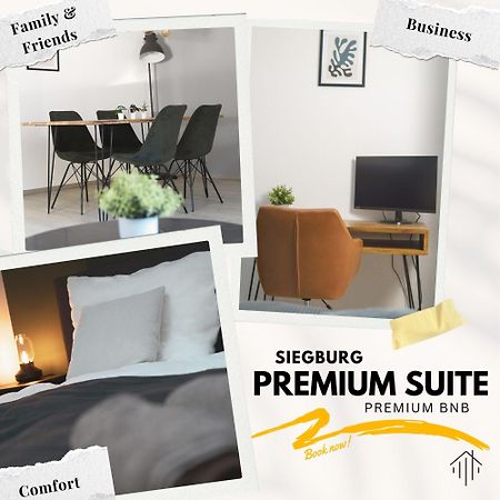 Business & Family - Zentral, 24H Check-In, Xxl Tv Apartment Siegburg Luaran gambar