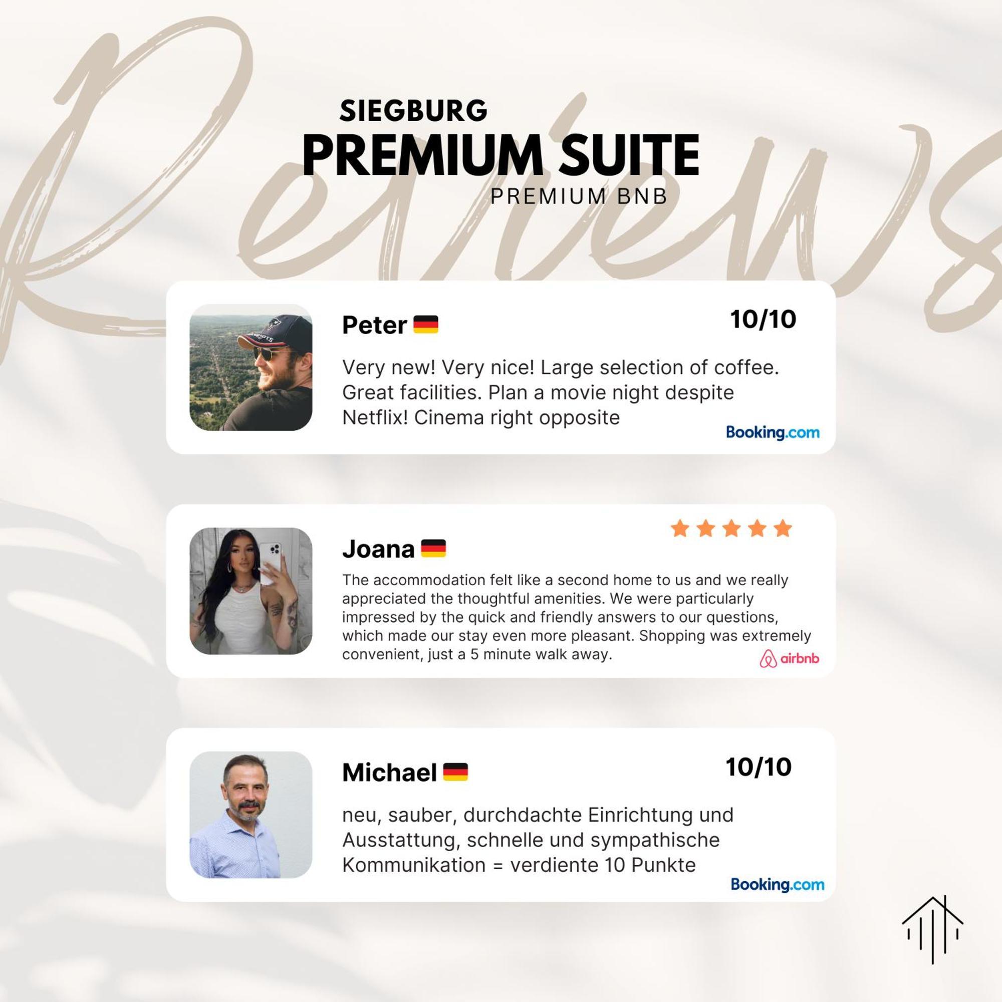Business & Family - Zentral, 24H Check-In, Xxl Tv Apartment Siegburg Luaran gambar